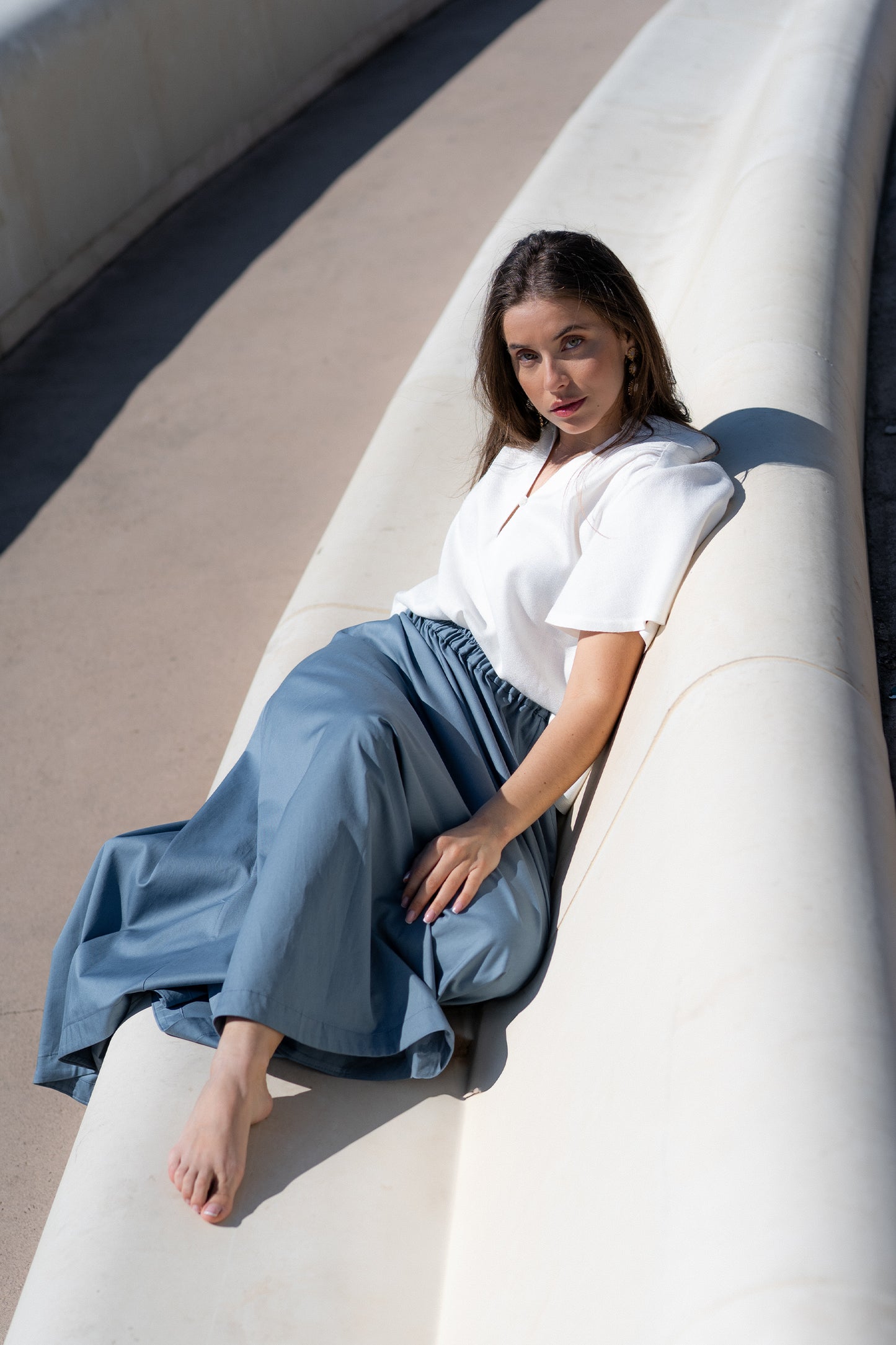 Jupe Alba - bleue