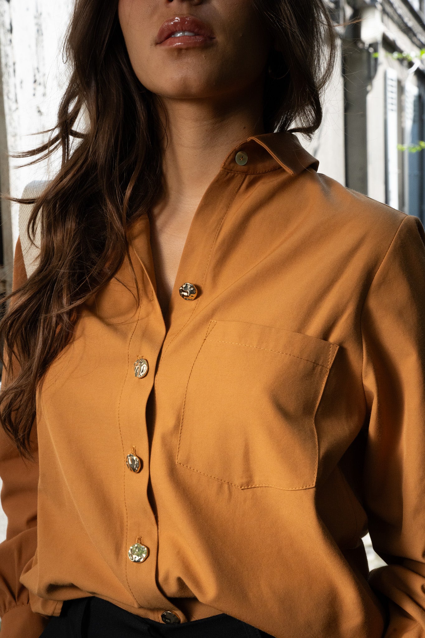 Chemise Magali - camel