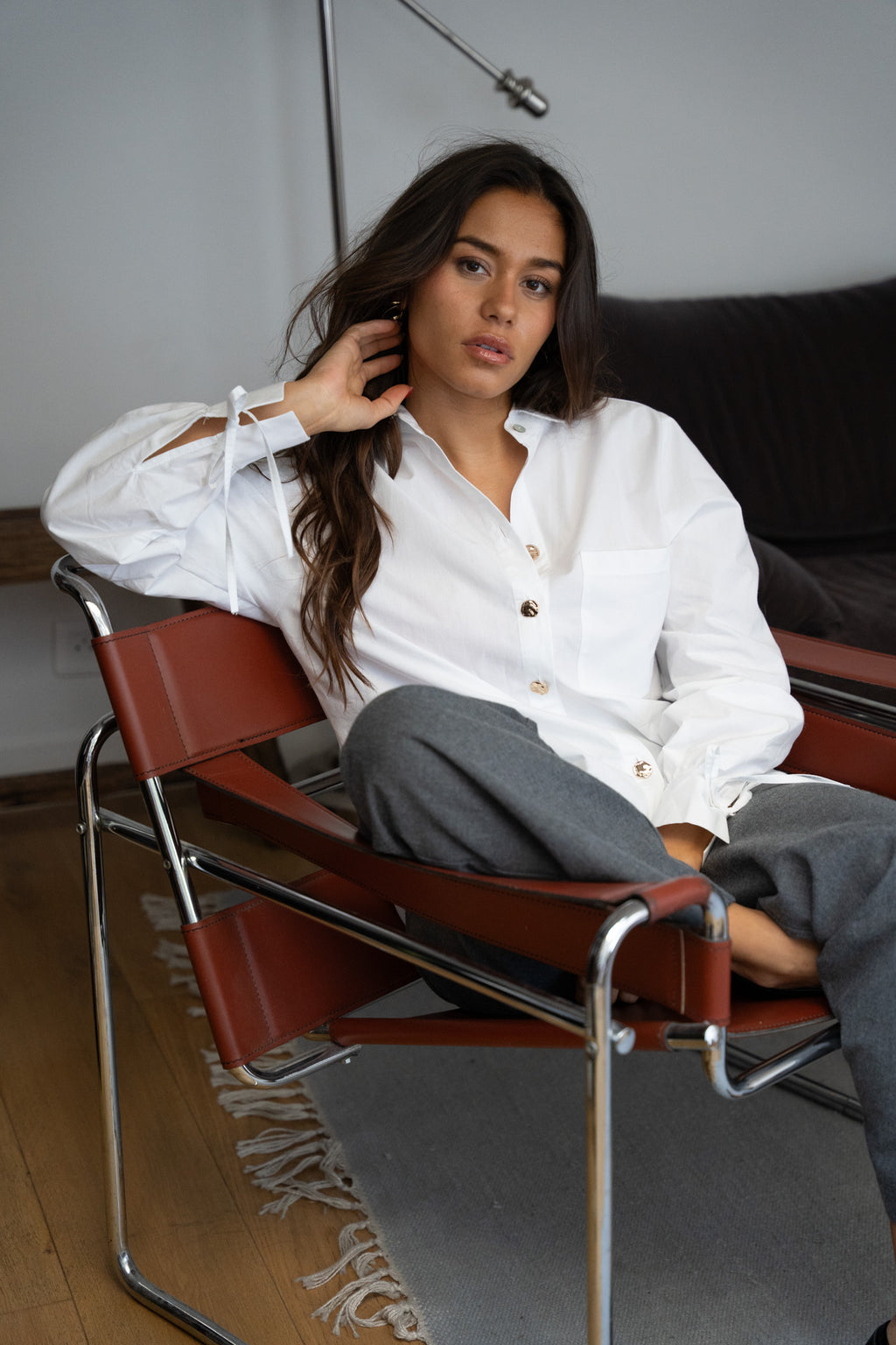 Chemise Magali - blanche