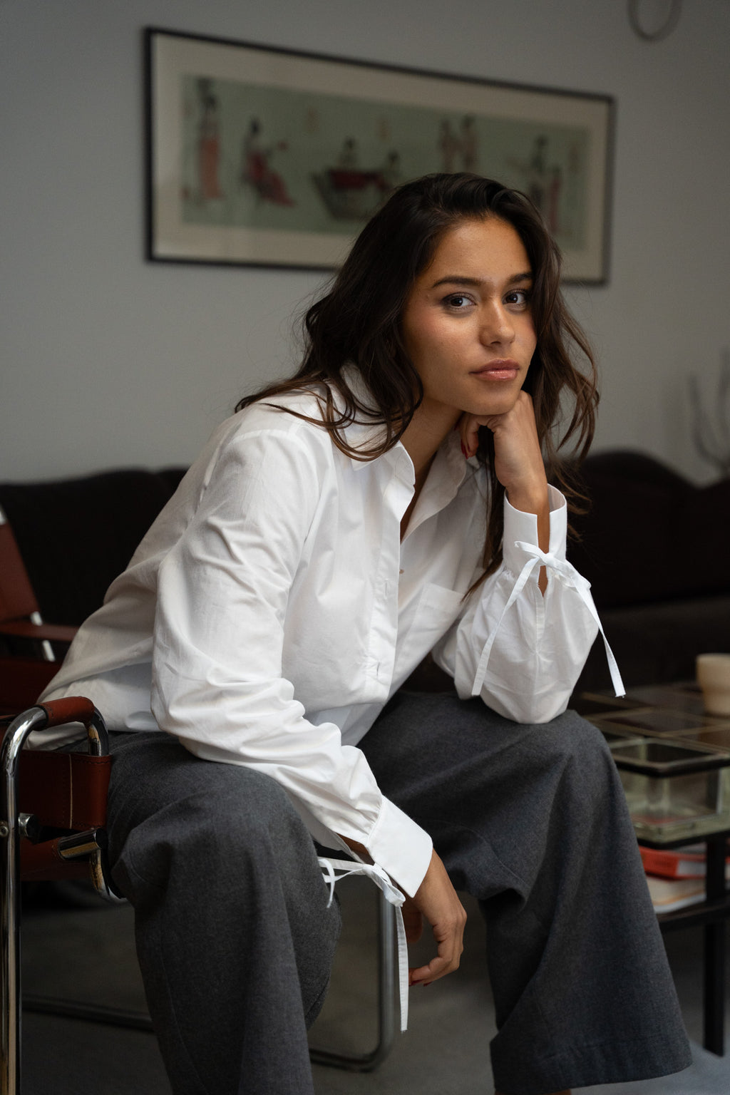 Chemise Magali - blanche