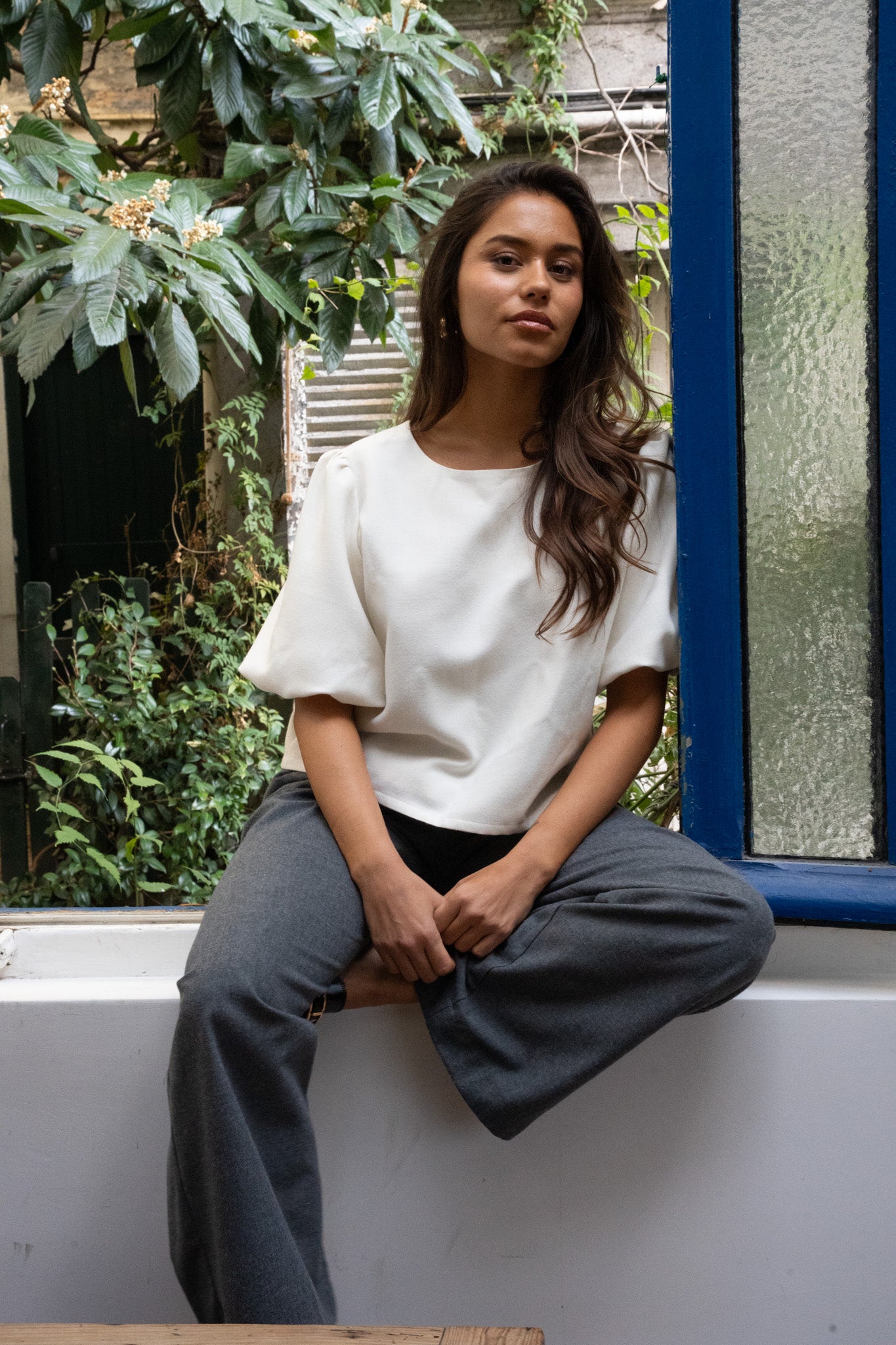 Pantalon Béa - gris