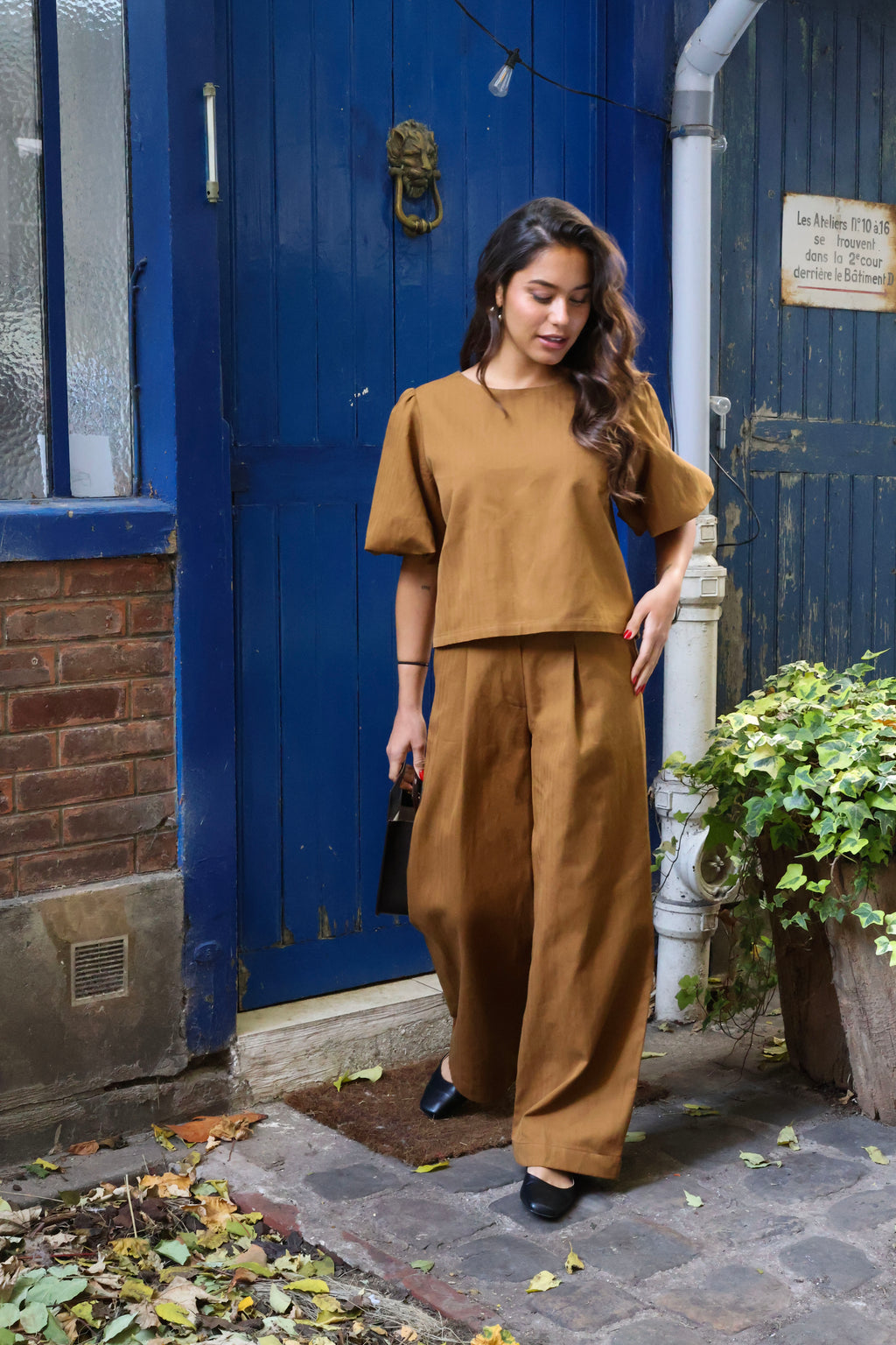 Pantalon Béa - marron