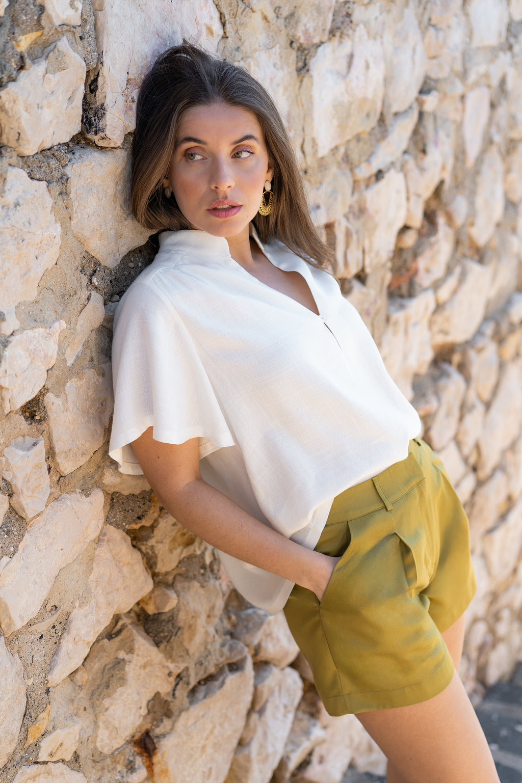 Blouse Aura - écrue