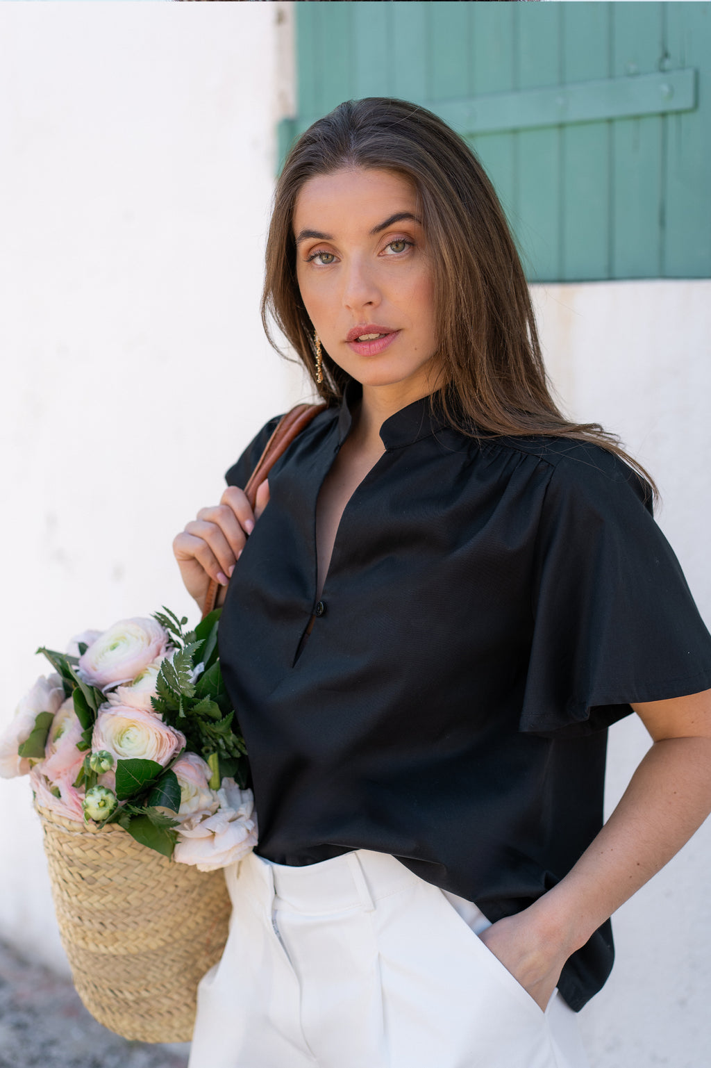 Blouse Aura - noire