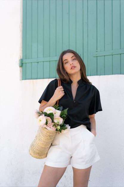 Blouse Aura - noire