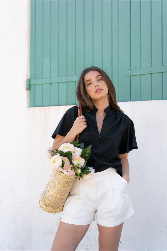 Blouse Aura - noire