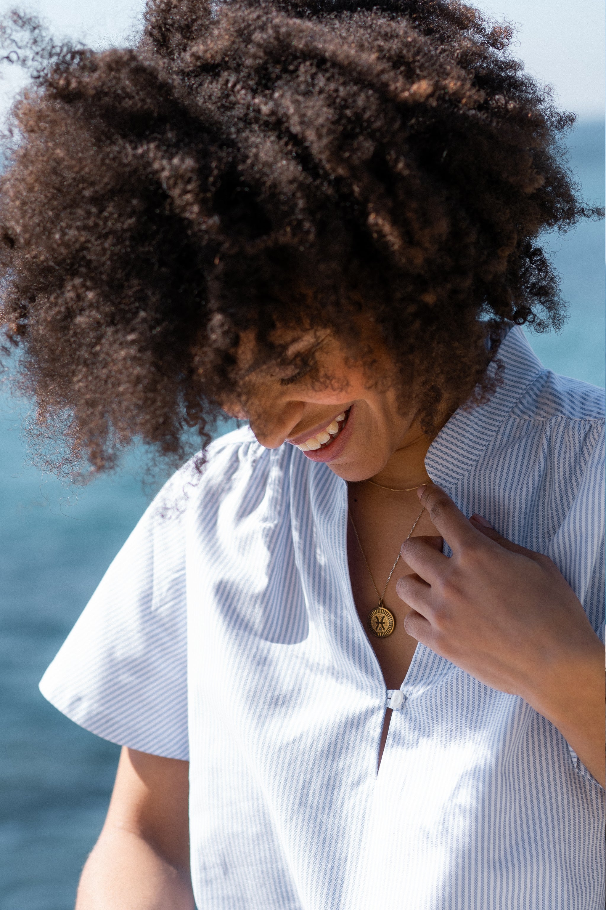 Blouse Aura - à rayures