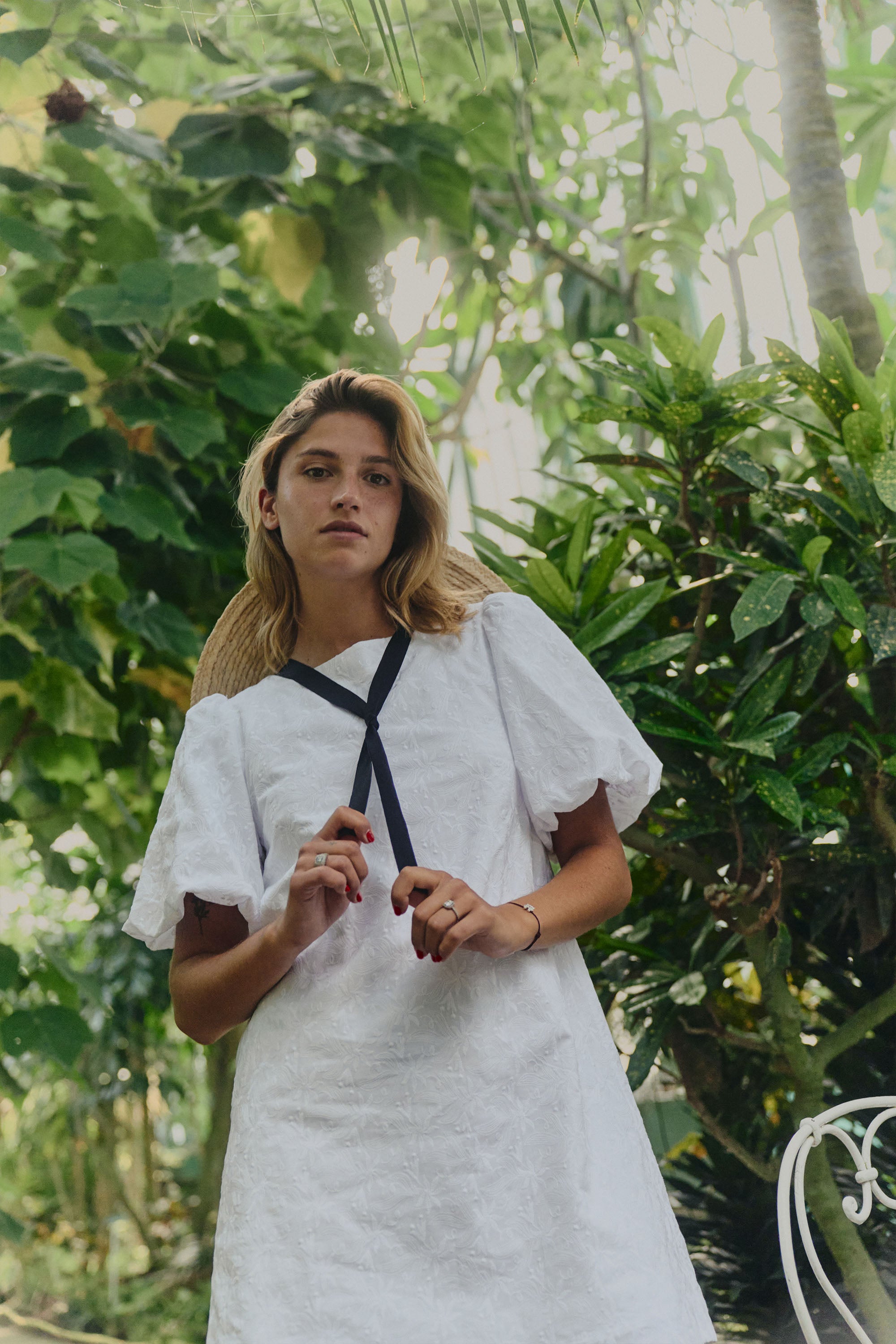 Robe Emma - blanche
